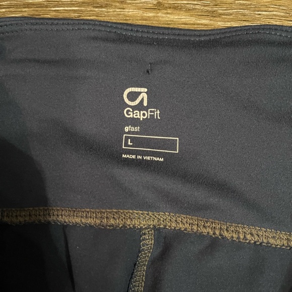 GapFit | gFast Full Length Leggings with Marble Accent Size Large - Picture 6 of 7